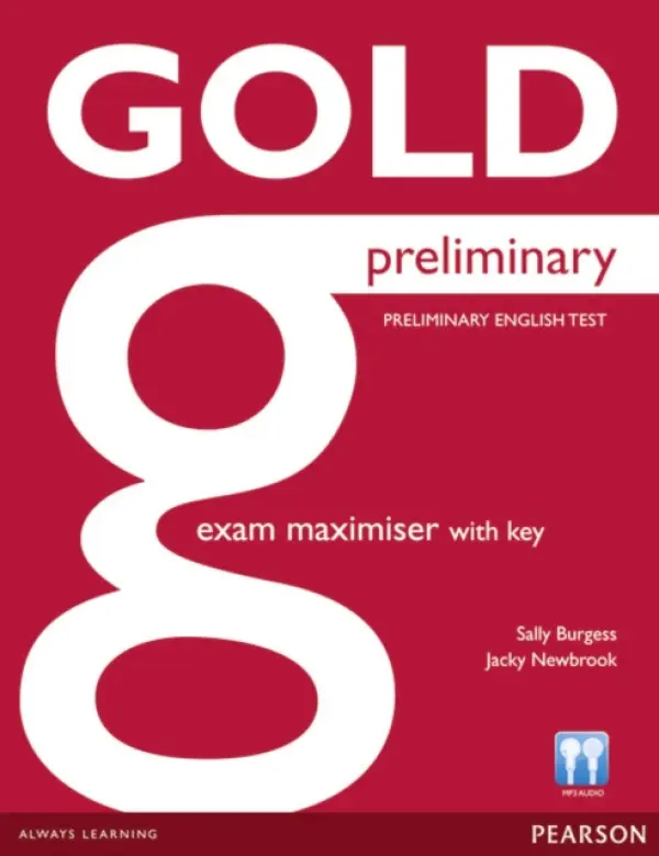 Gold Preliminary Maximiser with Key for Pack