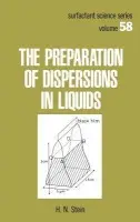 Preparation of Dispersions in Liquids - Stein, H.N. (Eindhoven University of Technology, The Netherlands)