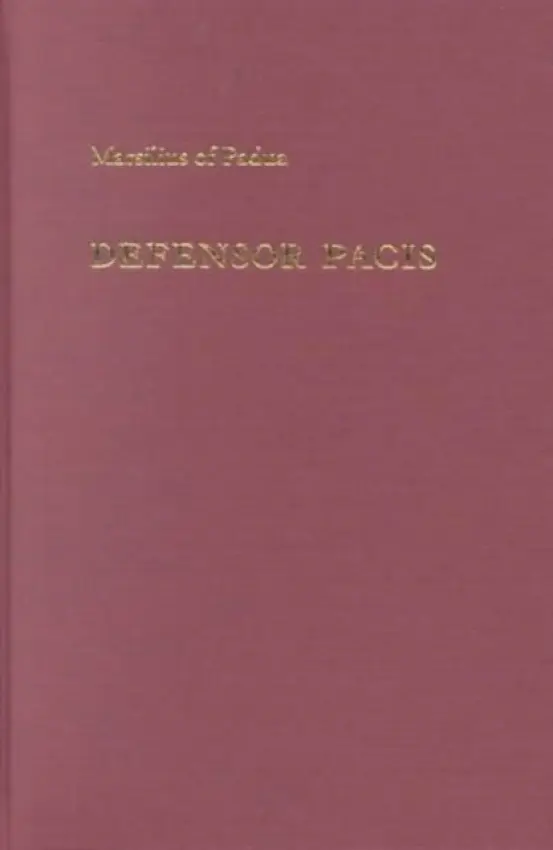 Defensor pacis - Marsilius of Padua, Marsilius of
