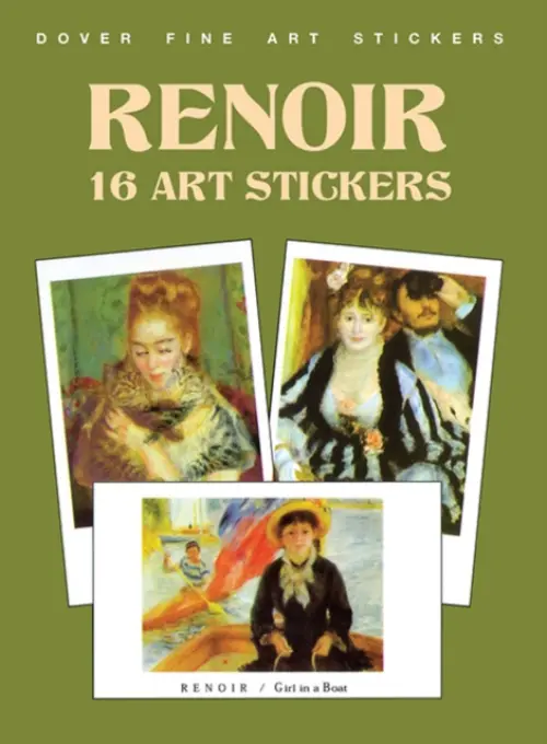 Renoir: 16 Art Stickers - Renoir, Pierre-Auguste