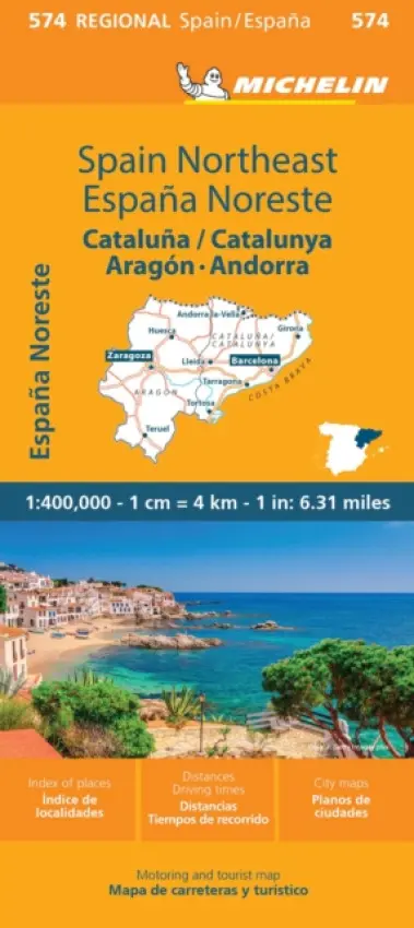 Aragon Cataluna - Michelin Regional Map 574 - Michelin