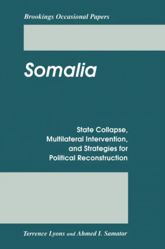Somalia - Lyons, Terrence a Samatar, Ahmed I.