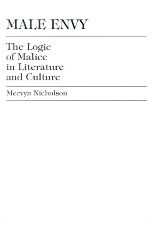 Male Envy - Nicholson, Mervyn