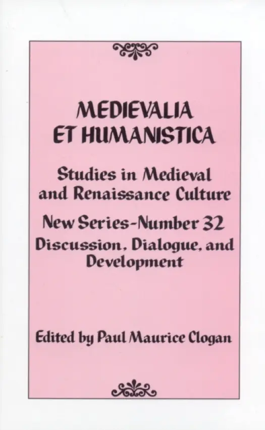 Medievalia et Humanistica No. 32