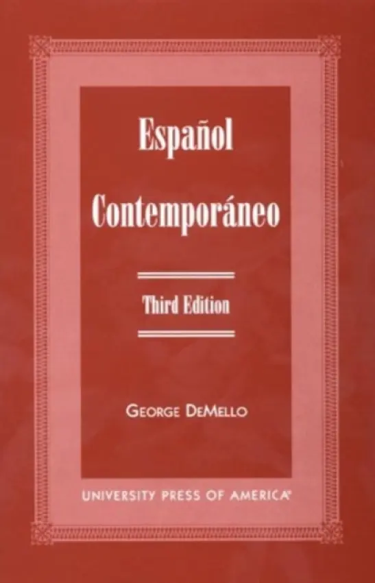 Espanol Contemporaneo - DeMello, George