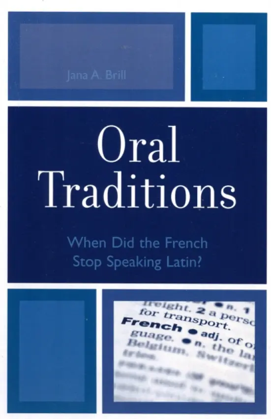 Oral Traditions - Brill, Jana A.