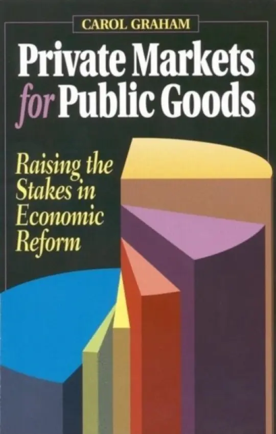 Private Markets for Public Goods - Graham, Carol L.
