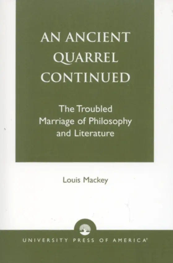 Ancient Quarrel Continued - Mackey, Louis