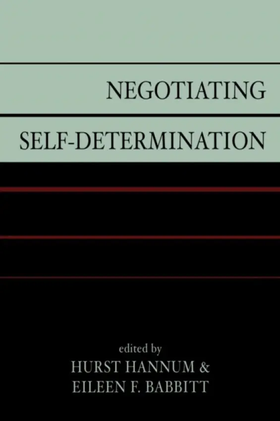 Negotiating Self-Determination