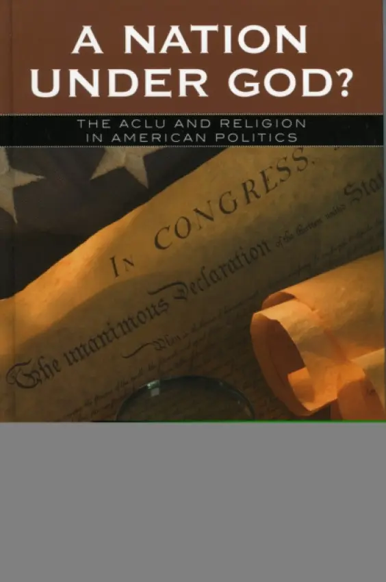 Nation Under God? - Krannawitter, Thomas L. a Palm, Daniel C.