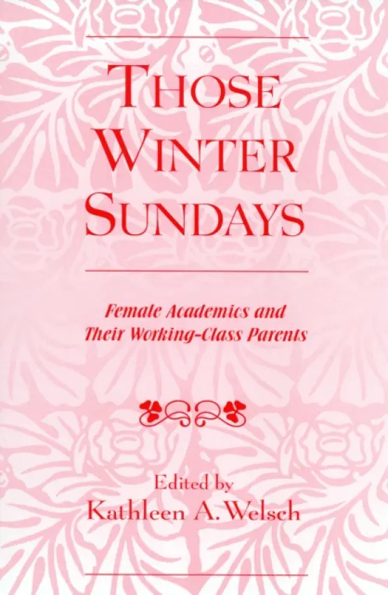 Those Winter Sundays