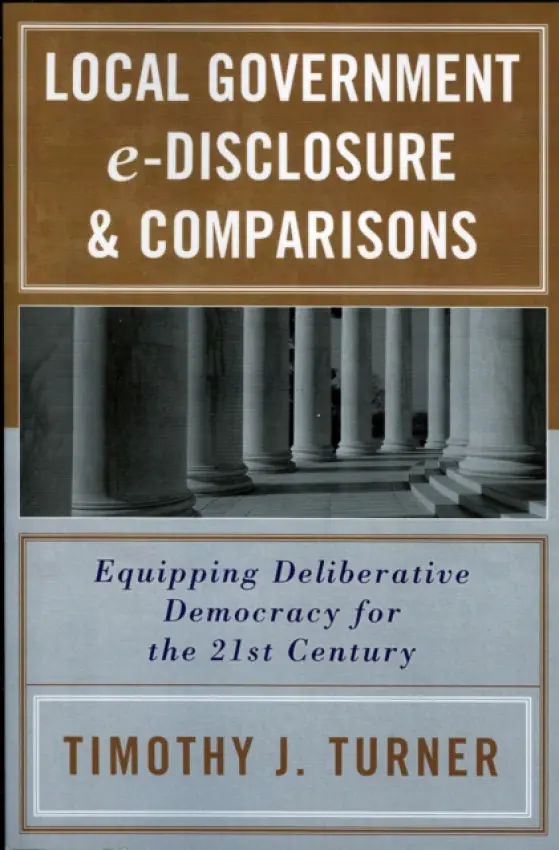 Local Government e-Disclosure & Comparisons - Turner, Timothy J.