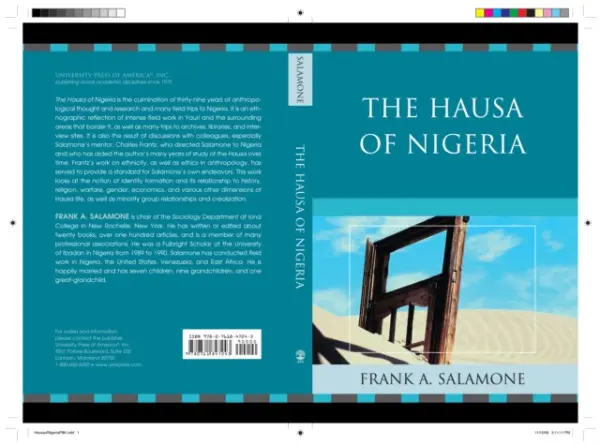Hausa of Nigeria - Salamone, Frank A.