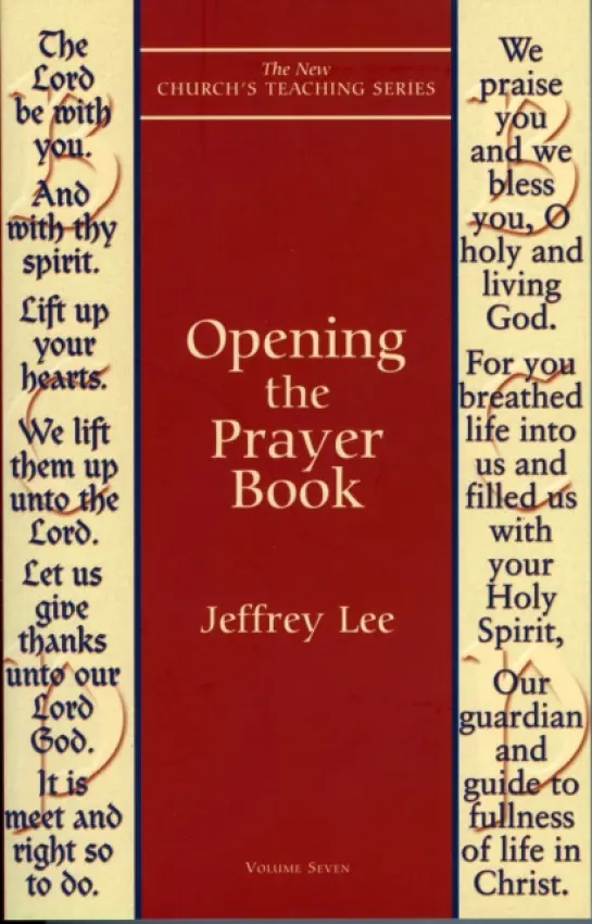 Opening the Prayer Book - Lee, Jeffrey