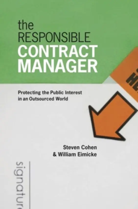 Responsible Contract Manager - Cohen, Steven
