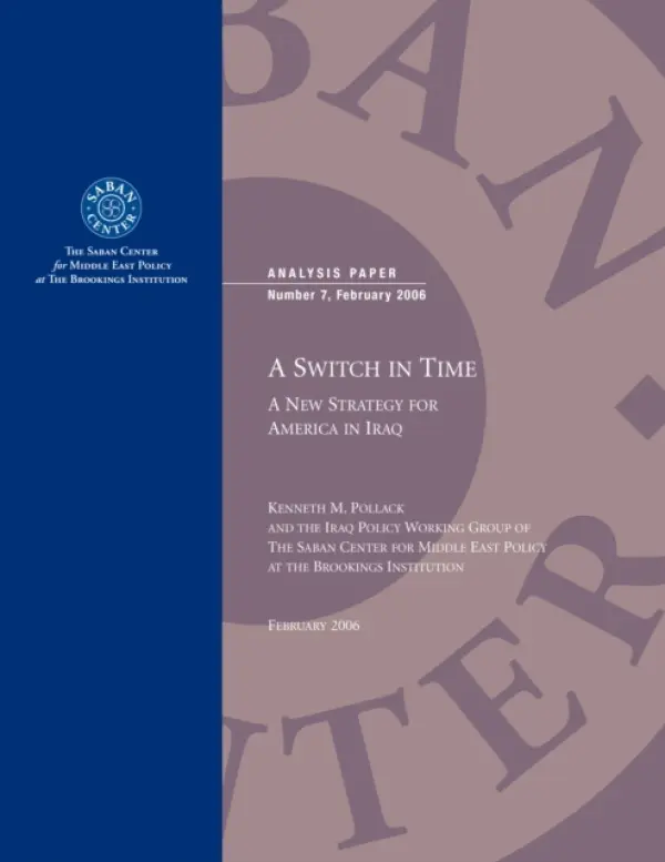 Switch in Time - Pollack, Kenneth M.