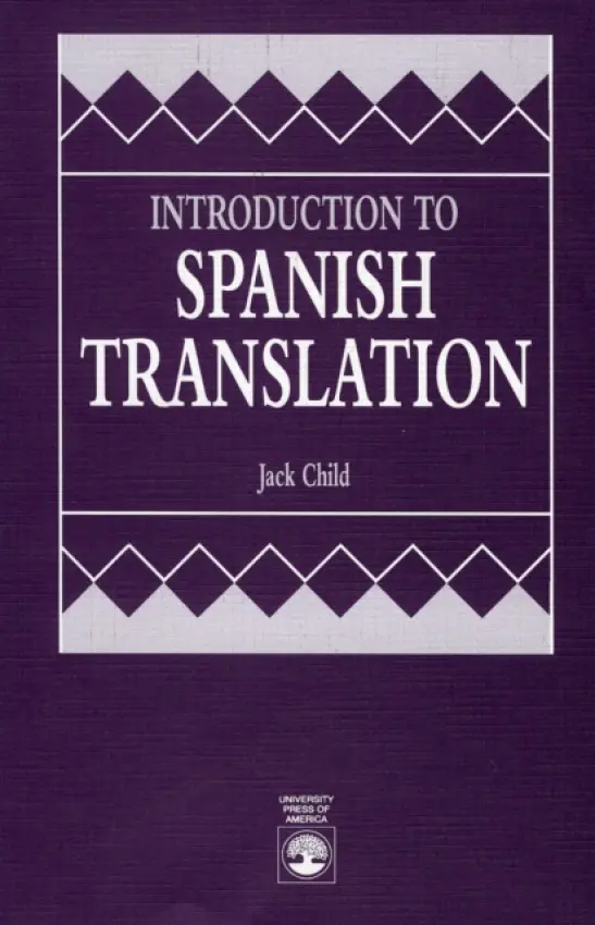 Introduction to Spanish Translation - Child, Jack
