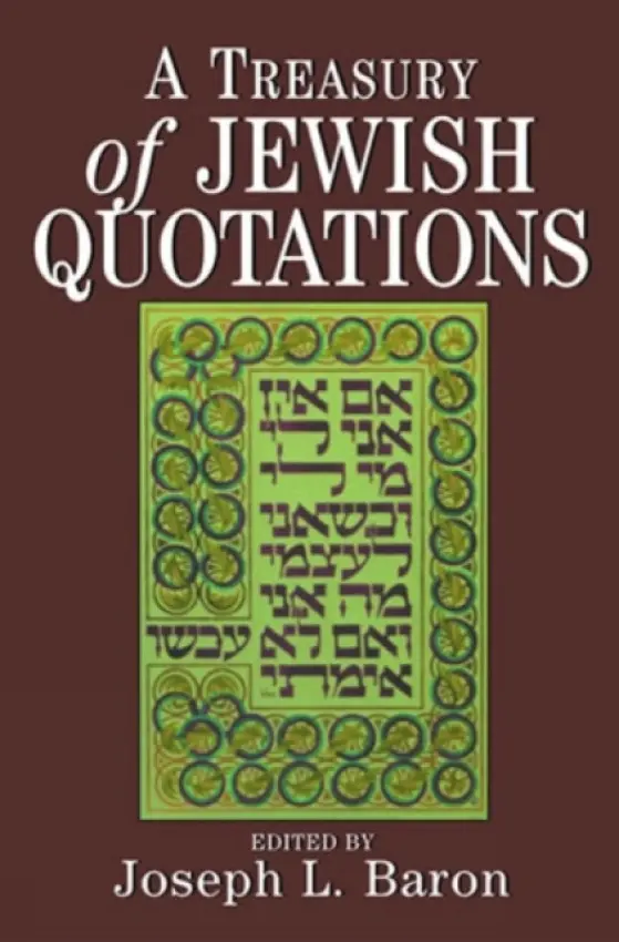 Treasury of Jewish Quotations