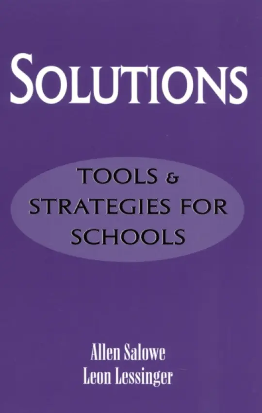 Solutions - Salowe, Allen a Lessinger, Leon