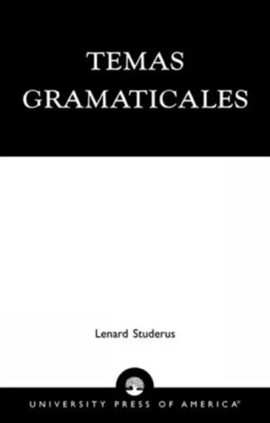 Temas Gramaticales - Studerus, Lenard