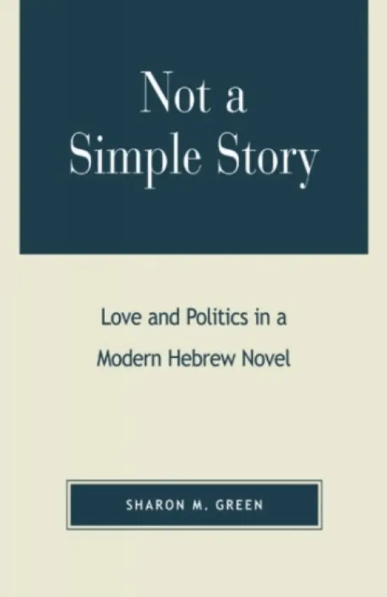 Not a Simple Story - Green, Sharon M.