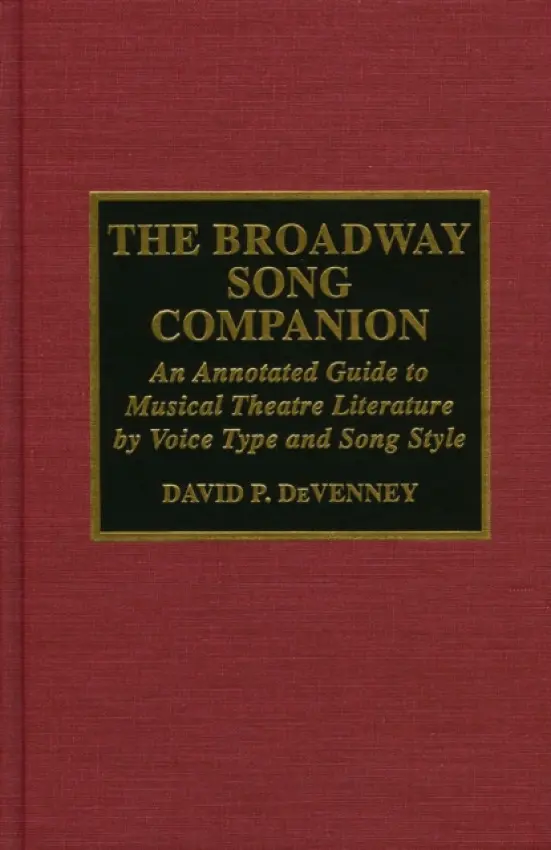Broadway Song Companion - DeVenney, David P.
