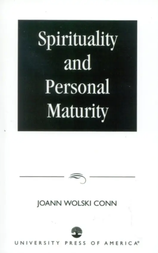Spirituality and Personal Maturity - Conn, Joann Wolski