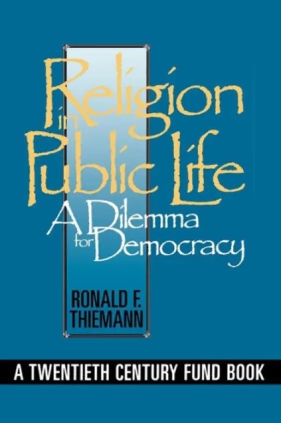 Religion in Public Life - Thiemann, Ronald F.