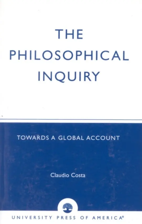 Philosophical Inquiry - Costa, Claudio