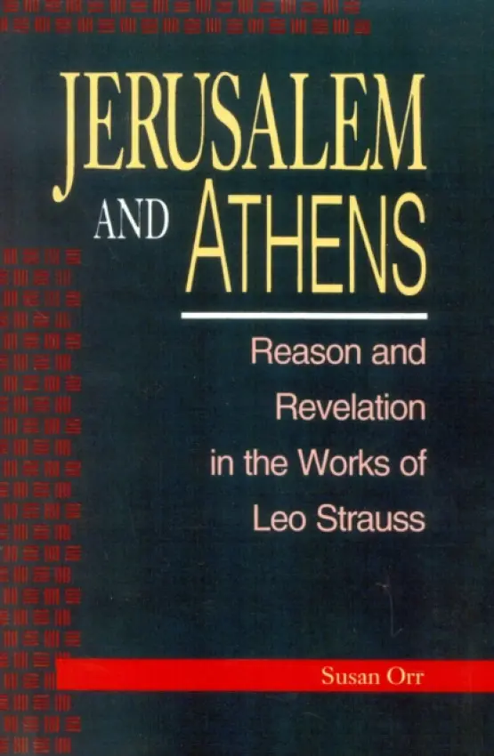 Jerusalem and Athens - Orr, Susan