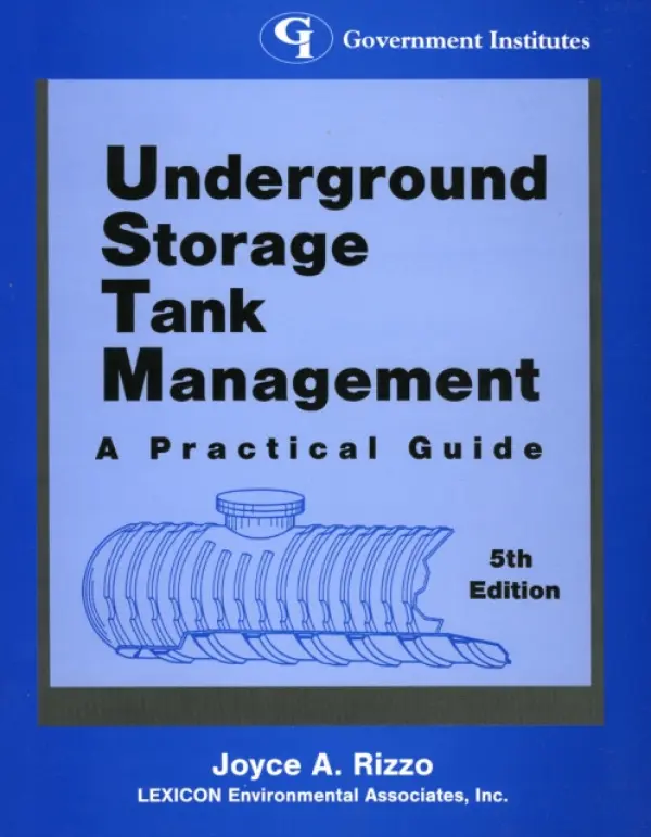 Underground Storage Tank Management - Rizzo, Joyce A.