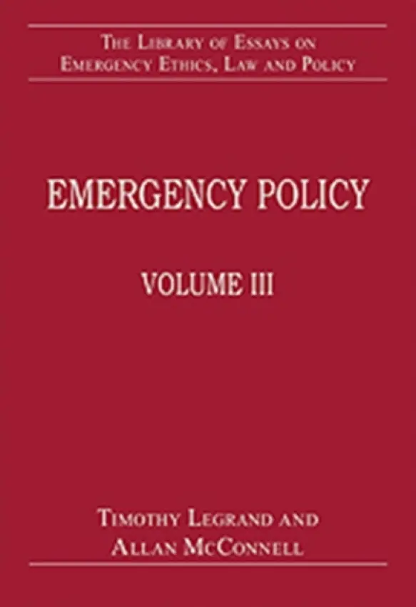 Emergency Policy - McConnell, Allan