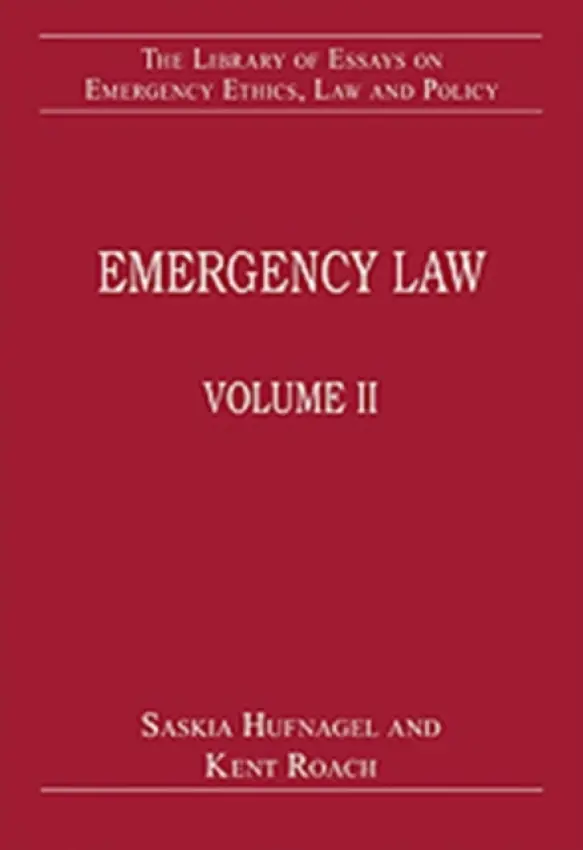 Emergency Law - Roach, Kent
