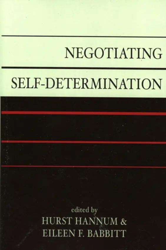 Negotiating Self-Determination