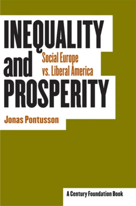 Inequality and Prosperity - Pontusson, Jonas