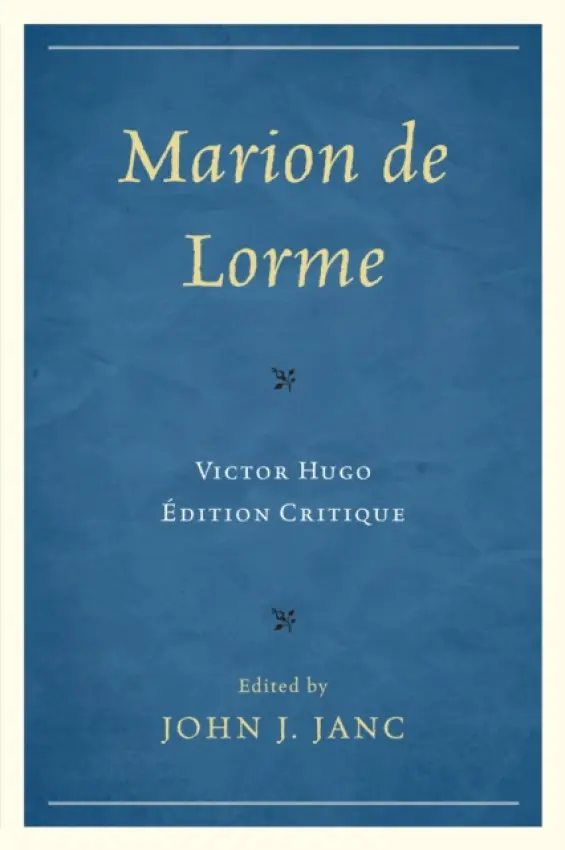 Marion de Lorme - Janc, John J.