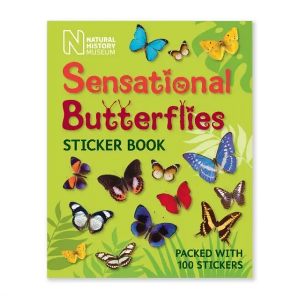 Sensational Butterflies Sticker Book - Natural History Museum
