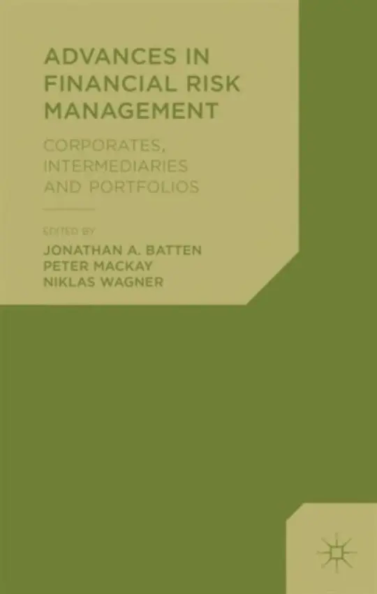 Advances in Financial Risk Management - Batten, Jonathan A. a MacKay, Peter