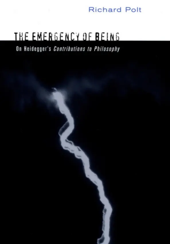 Emergency of Being - Polt, Richard