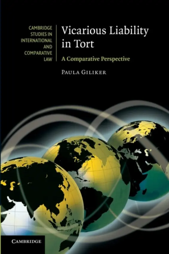 Vicarious Liability in Tort - Giliker, Paula (University of Bristol)
