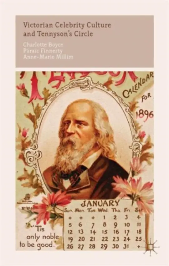 Victorian Celebrity Culture and Tennyson's Circle - Boyce, C. a Finnerty, P. a Millim, A.