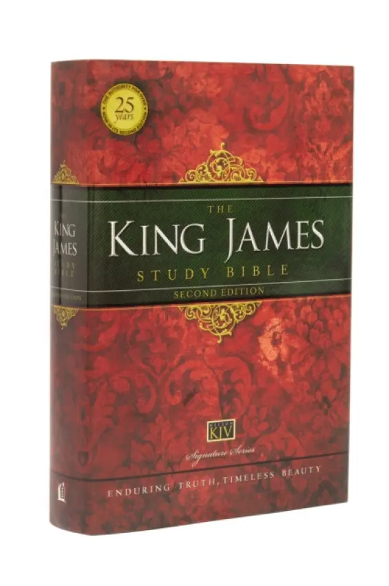 KJV Study Bible, Large Print, Hardcover, Red Letter