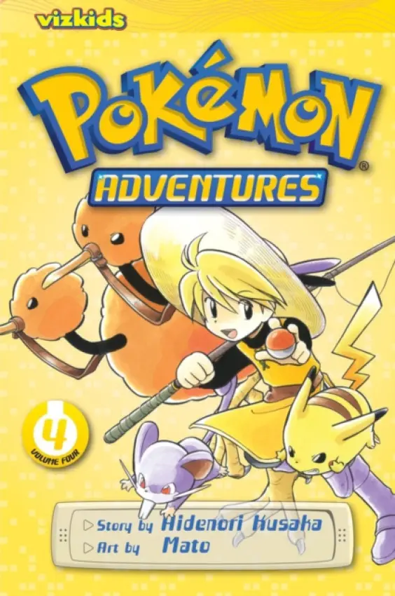 Pokémon Adventures 4 - Hidenori Kusaka, Mato (ilustrátor)