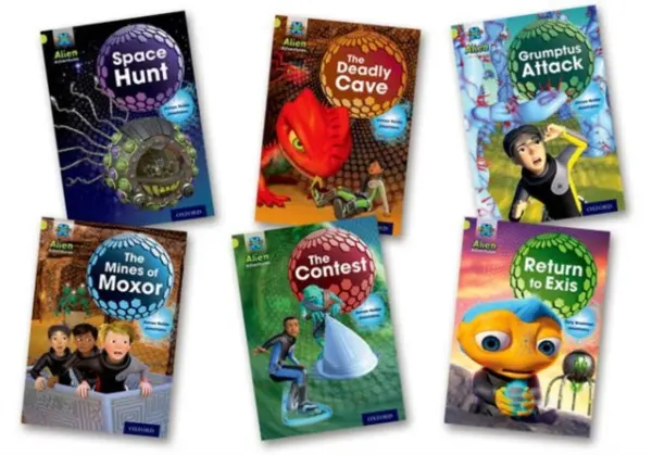 Project X: Project X:Alien Adventures:Lime:Mixed Pack of 6 - Noble, James a Bradman, Tony