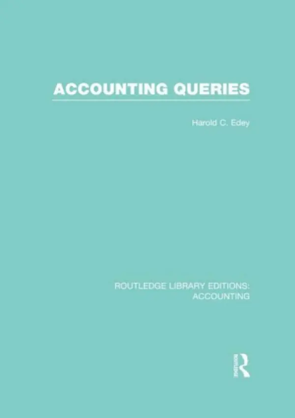Accounting Queries (RLE Accounting) - Edey, Harold