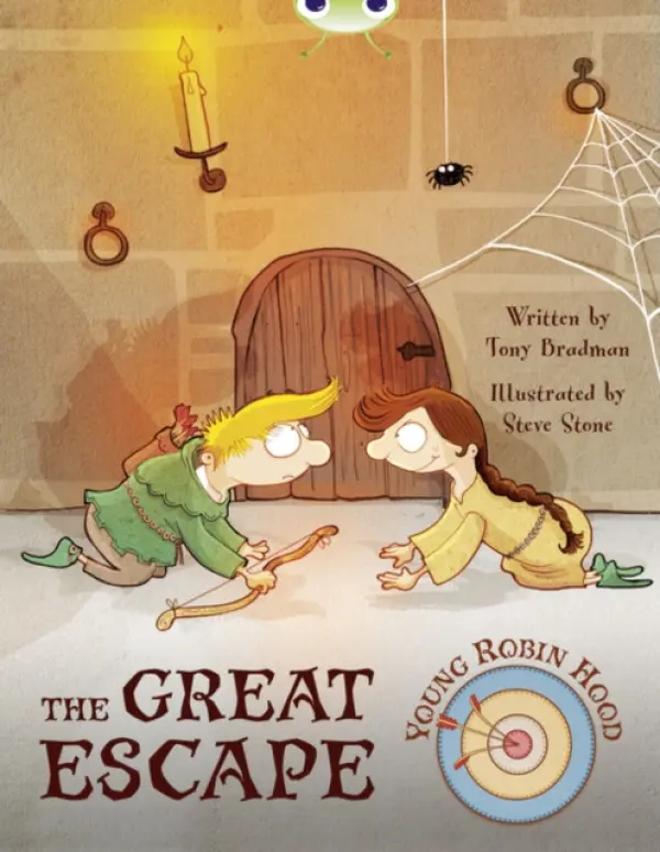 Bug Club Independent Fiction Year Two Purple B Young Robin Hood: The Greay Escape - Bradman, Tony