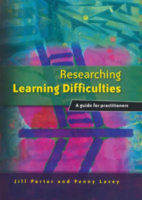 Researching Learning Difficulties - Porter, Jill a Lacey, Penny