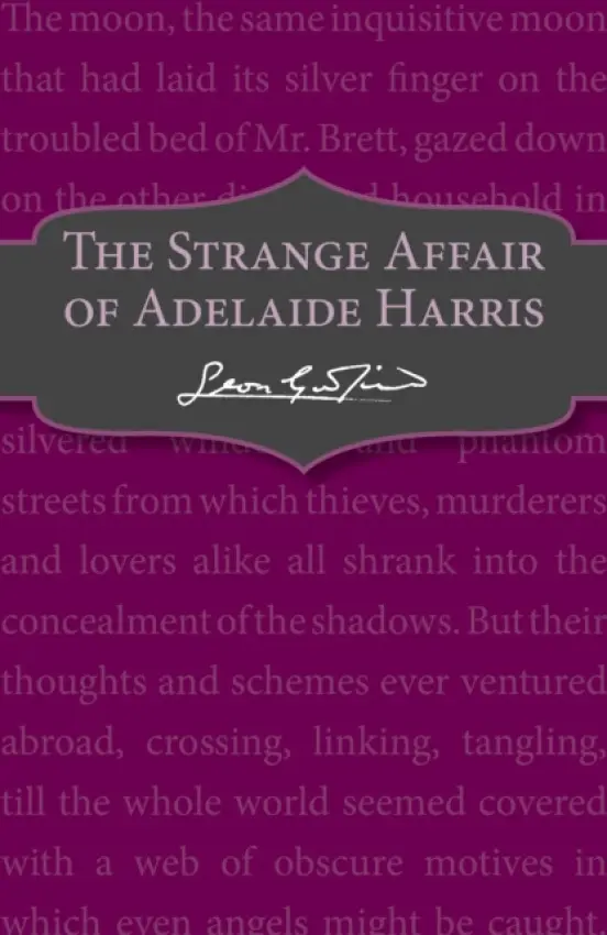 Strange Affair of Adelaide Harris - Garfield, Leon