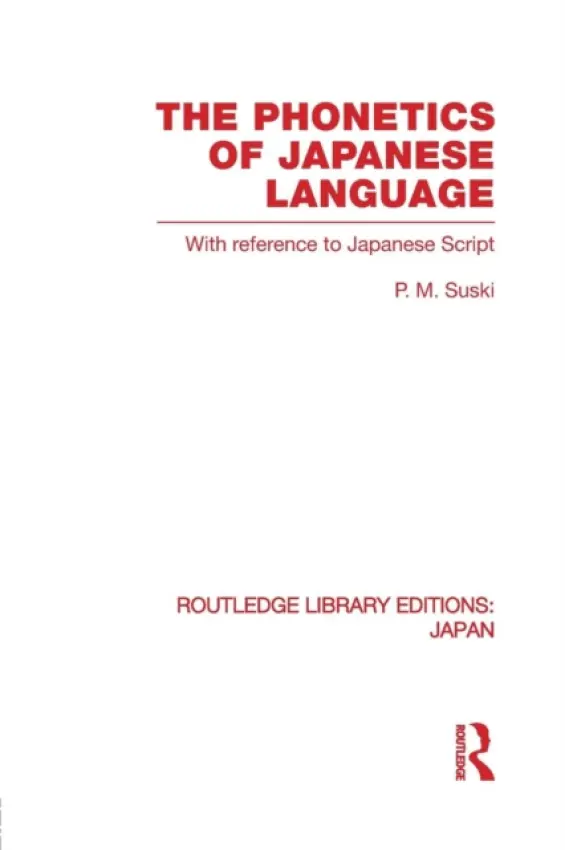 Phonetics of Japanese Language - Suski, P