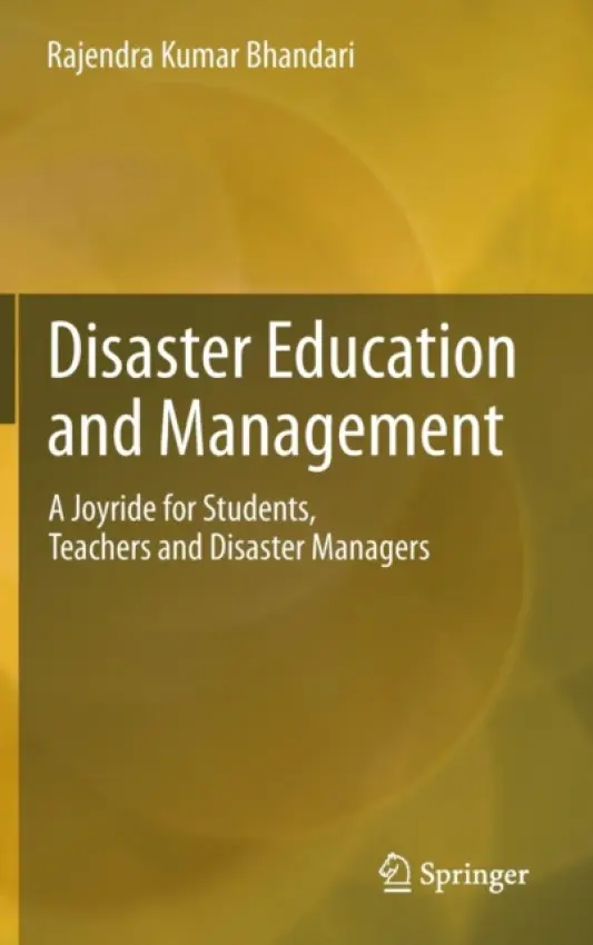 Disaster Education and Management - Bhandari, Rajendra Kumar